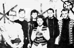Kukl [����� �������]: Siggtryggur Baldursson (drums), Birger Mogensen (bass), Gudlaugar Kristinn (guitars), Bjork Gudmundsdottir (vocals), Einar Orn Benediktsson (vocals, trumpet), Einar Arnaldur Melax (keyboards). (source: Sykurmolarnir)